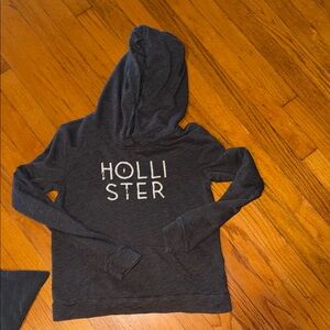 Hollister Charcoal Hoodie size Small